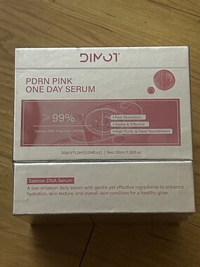 PDRN Pink One Day Serum - Salmon DNA Daily Serum (Pink) Dimot.  New sealed